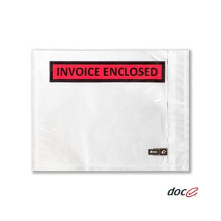 Invoice Enclosed White Doculope 115 X 150 doc-e DE-150IE