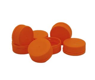 PET LID ORANGE FIT 300 & 500 CLEAR BOT