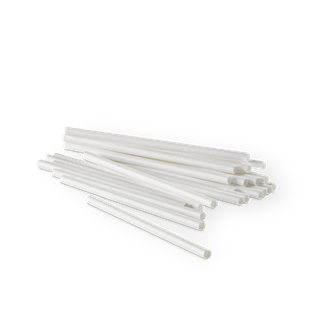 PAPER STRAW WHITE ENDURA detpak