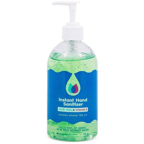 500ML HAND SANITISER PUMP BOTTLE (EACH)