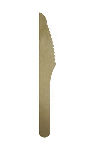 KNIFE WOODEN (100) (PKT)