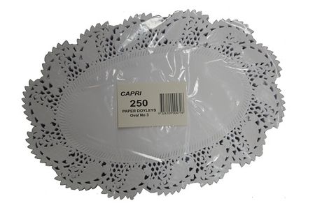 NO 3 OVAL DOYLEYS 320X220MM (SLV)