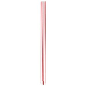 BUBBLE T STRAWS RED 175MM CTN