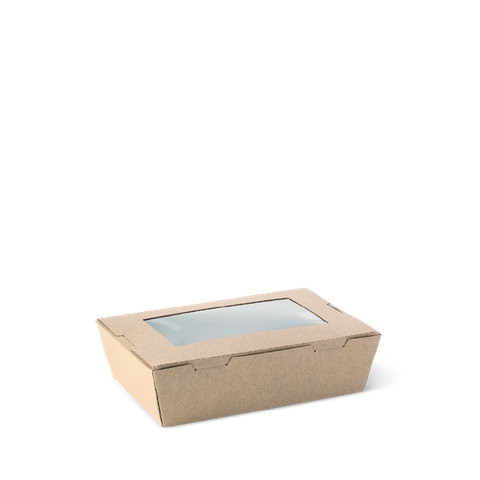 EX SMALL WINDOW LUNCH BOX KRAFT (SLV)
