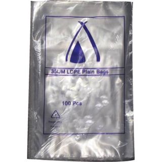 POLY BAG 18X10 (35UM) 255X455MM SLV