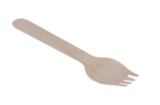 SPORKS 16CM WOODEN BUDGET CTN