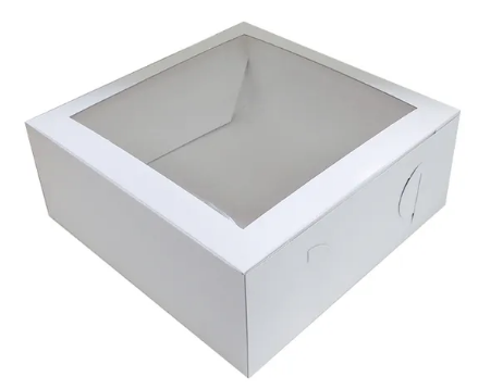 WINDOW 8X8X4  CAKE BOX