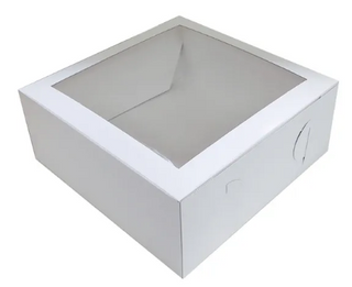 WINDOW 8X8X4  CAKE BOX