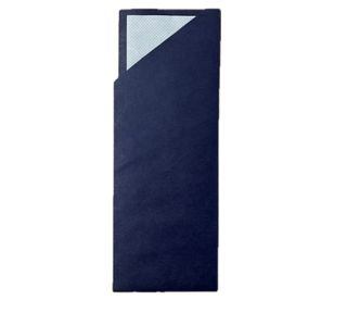 POCHETTA 2PLY BAMBOO NAP BLUE POUCH
