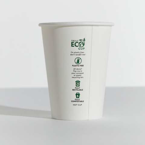 12OZ WHITE TRULY ECO S/W CUPS SLV