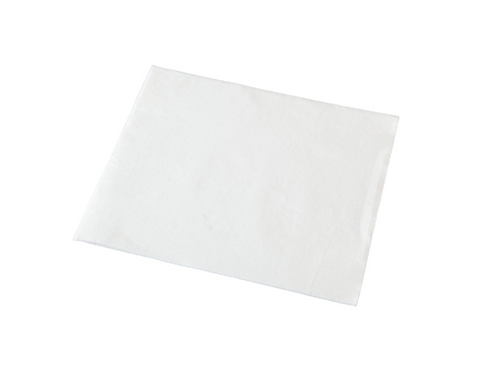 1/4 FOLD DINNER QUILTED WHITE NAPKIN (SLV)