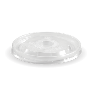SOUP LID-CLEAR FLAT PP BSCL-8