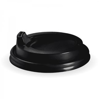 LID 12OZ BLACK BIO SIPPER BCLB 12-20 (SLV)