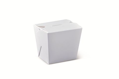 #16OZ FOOD PAIL WHITE NO HANDLE SLV