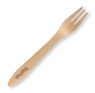 19CM FORKS WOODEN