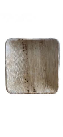 10 INCH SQUARE PALM LEAF PLATE CTN