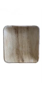 10 INCH SQUARE PALM LEAF PLATE