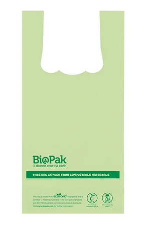 CHECKOUT BAG COMPOSTABLE 8LTR PSB-C-001 CTN