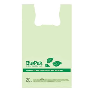 CHECKOUT BAG COMPOSTABLE 20LTR PSB-C-0005