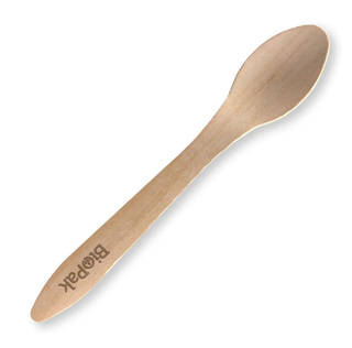 19CM SPOONS WOODEN (SLV)