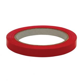 RED BAG TAPE 12MM X 66M (EACH)