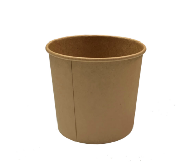 26oz COATED BAMBOO BOWL WHITE
