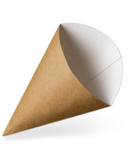 FOOD CONE SMALL 197X152 PLAIN