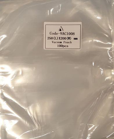 200x250MM 70UM VACUUM SEAL BAGS