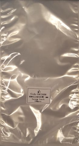 210X400MM 70UM VACUUM BAGS (SLV)