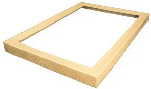 LID CATERING TRAY KRAFT #2 MEDIUM