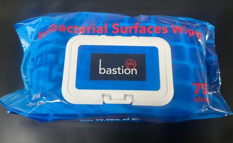 ANTIBACTERIAL SURFACE WIPES 80 SHEETS/PKT
