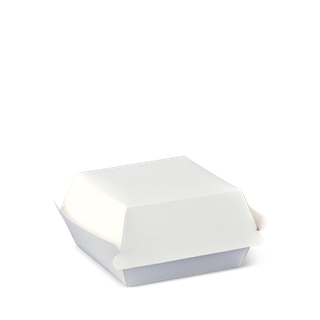 SMALL WHITE BURGER CLAM P095S0001 (SLV)