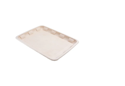 HD PRODUCE COMPOSTABLE TRAY 11X9 (SLV)