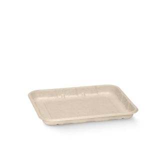 HD PRODUCE COMPOSTABLE TRAY 8X7 (SLV)