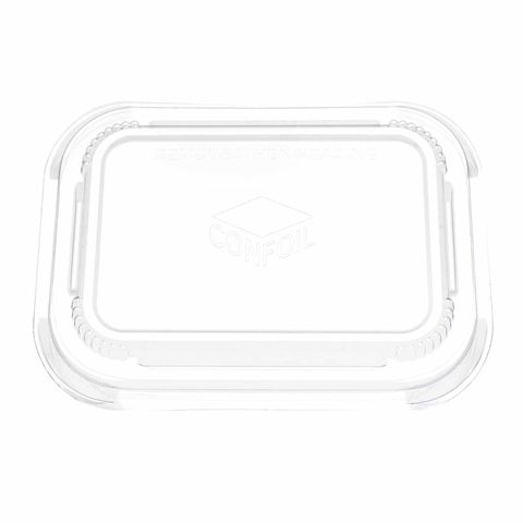 PLASTIC RPET LID CLIP ON TO FIT 750/1000ML TRAY