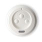 LID 4OZ WHITE BIO BCL-4W
