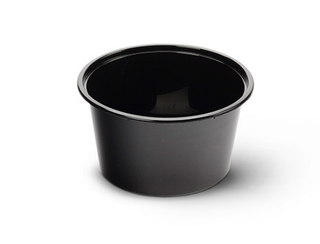 BBC BLACK B16 (450ML) ROUND CONTAINER