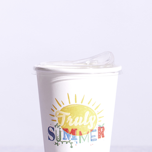 CLEAR LID SIPPER TRULY SUMMER FOR 12/16/22OZ