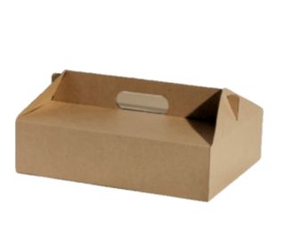 KRAFT CARRY BOX LGE W/ HANDLE CTN EB3K
