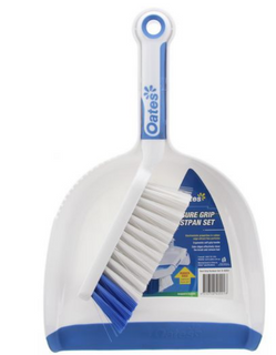 SOFT GRIP SUPERIOR DUST PAN OATES/NAB (EACH)