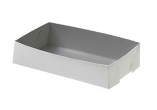 CAKE TRAY SMALL (BIOBOX) 185x118x30mm