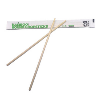 CHOPSTICK ROUND BAMBOO 22CM  (SLV)