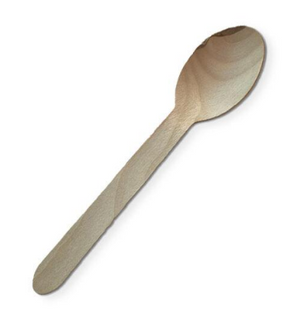 BUDGET DESSERT SPOON WOODEN (2000) CTN