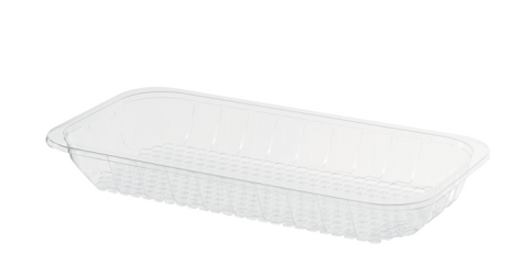 11 X 5 PLASTIC PET MEAT TRAY