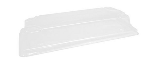 LONG PET LIDS FOR SUSHI TRAY STLONG