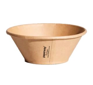 1050ML DELUXA PAPERWAY BOWL-PP KRAFT