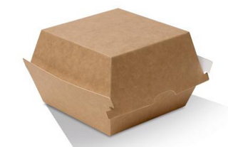 ECO KRAFTBOARD BURGER BOX