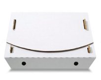 13" WHITE TOP LOCK PIZZA (50)