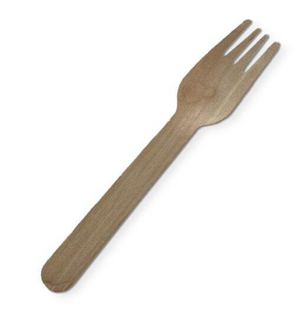 BUDGET FORK WOODEN (2000) SLV