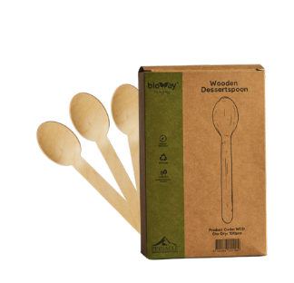 DESSERT SPOONS WOODEN OUTER BOX (4000)